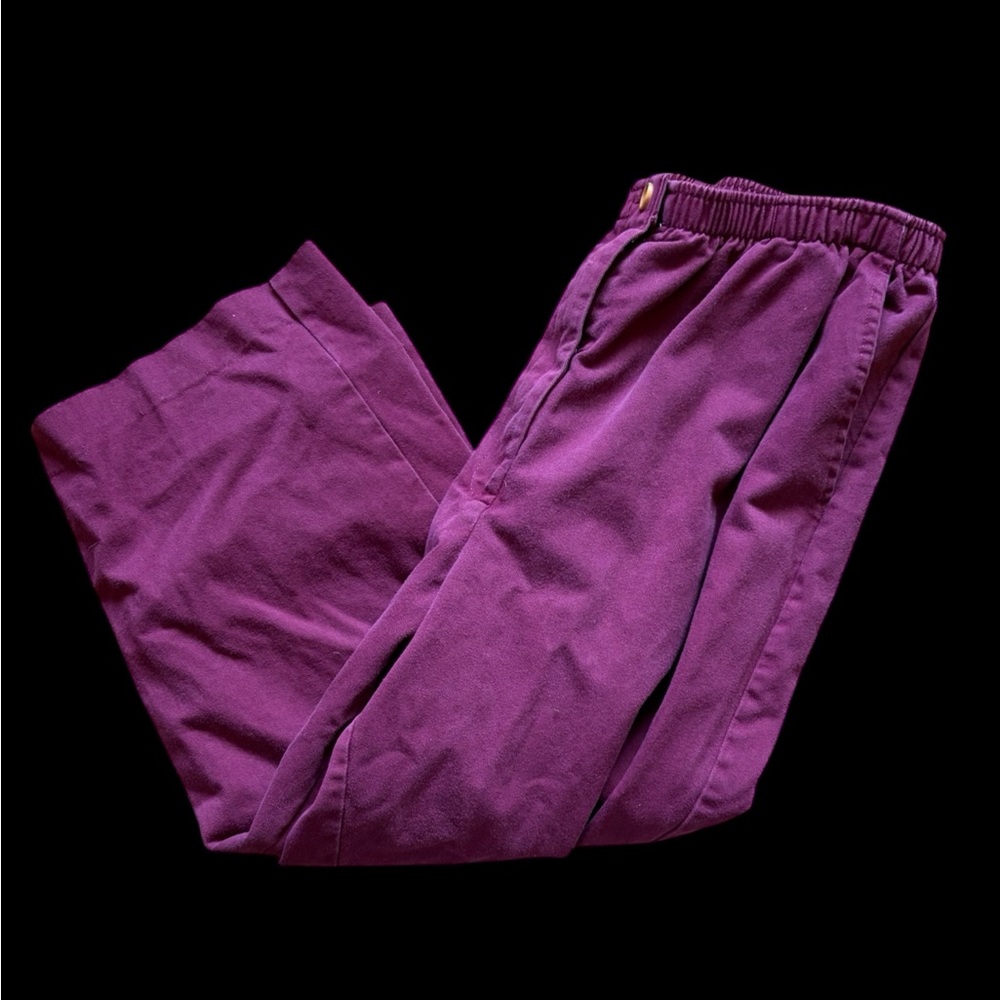 Blair Women's Capris in Vibrant maroon